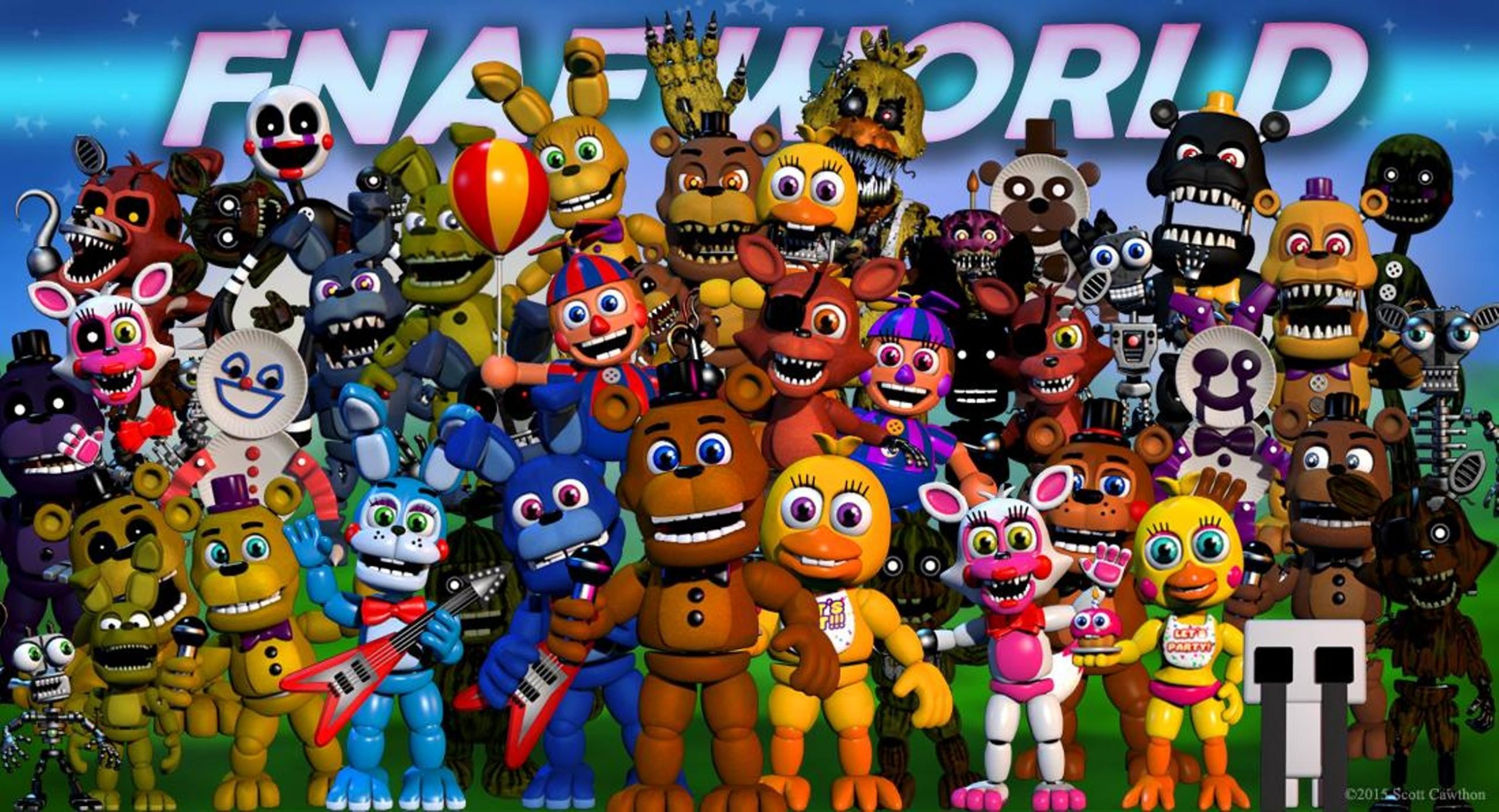 FNaF World  1