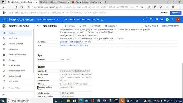 Kubernetes cluster configuration (Lab) - part 6 смотреть онлайн