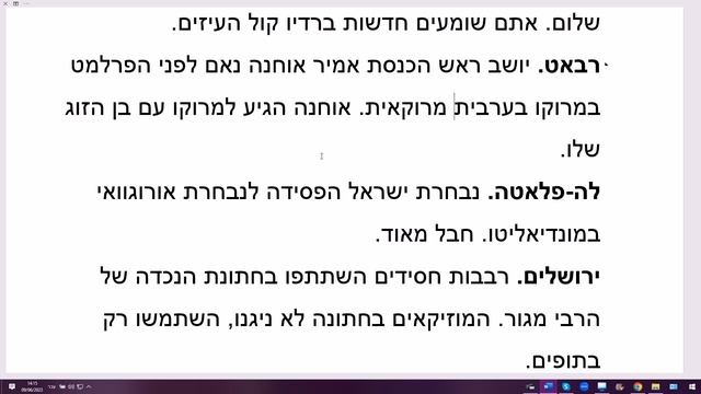 Что это НИВХЭРЭТ? Новости на лёгком иврите. 09.06.2023, 6-й уровень смотреть онлайн
