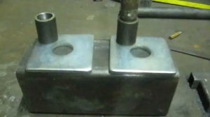 Распределительный коллектор с гидрострелкой  Изготовление