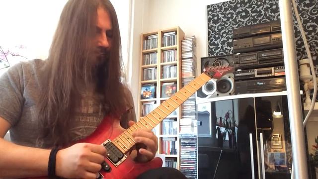 Ibanez S570MQM - Fast Blues Shuffle Shred Jam смотреть онлайн