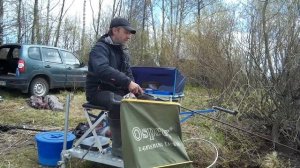 Ловля плотвы на фидер.