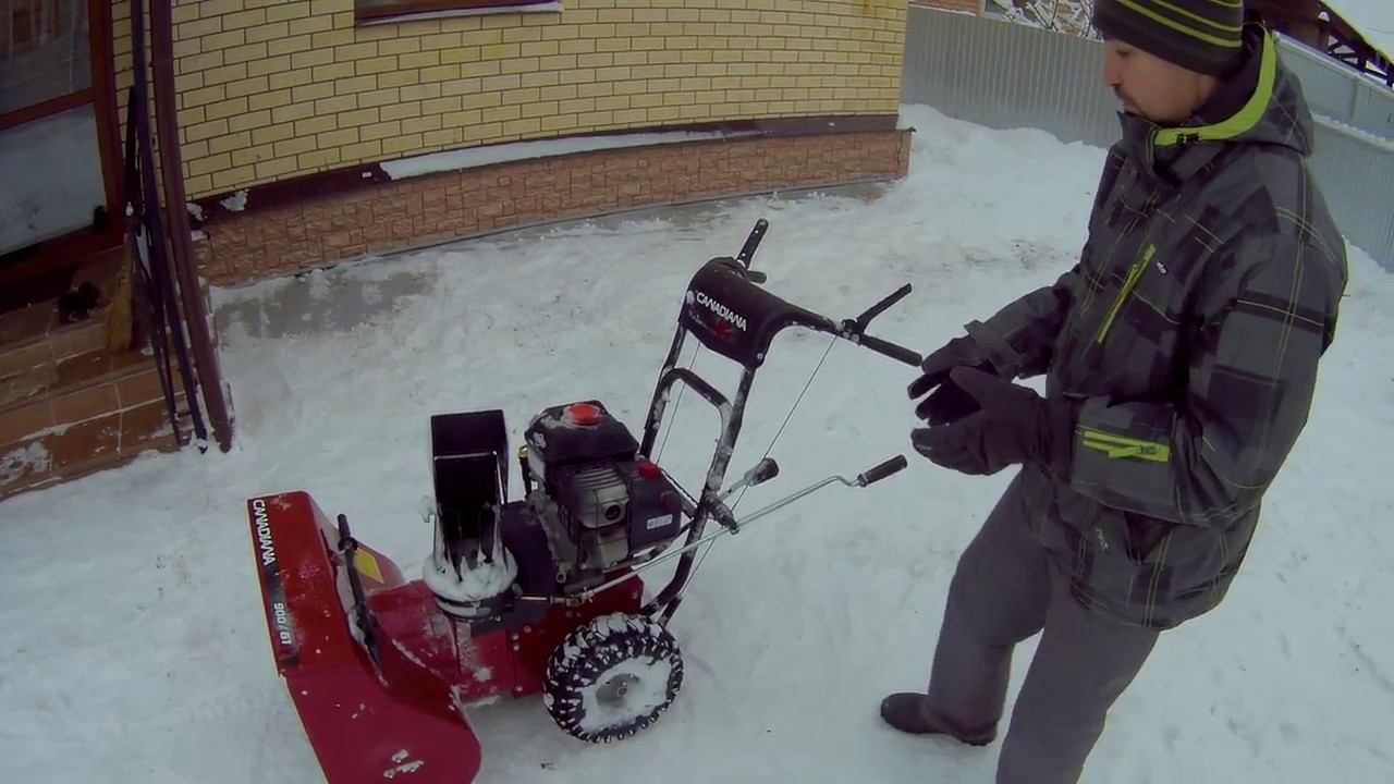 Снегоуборщик Canadiana Ch61900. Лучшее сочетание цены и качества смотреть онлайн