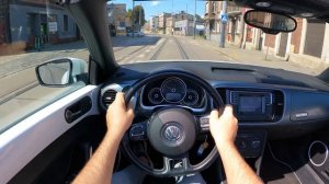 2016 Volkswagen Beetle Cabrio [1.8 TSi 170 HP] | POV Test Drive #881 Joe Black