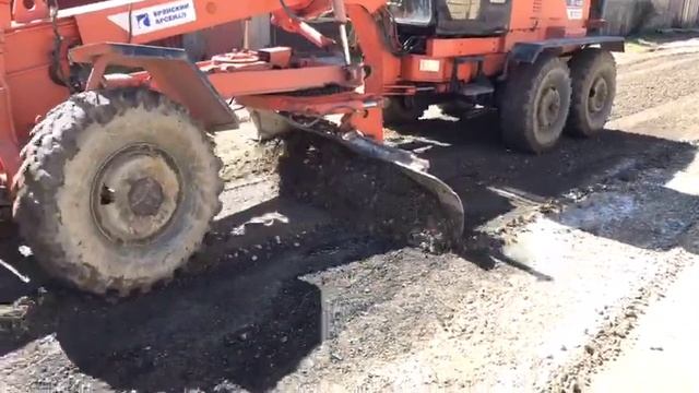 Проведены работы по грейдированию в мкр. Эльтав