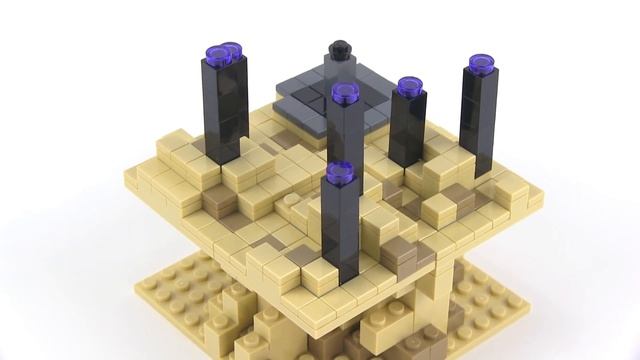 LEGO Minecraft 21107 The End micro world Review! смотреть онлайн