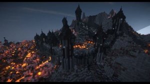 Minecraft - Survival Spawn Halloween  - Cinematic 4K