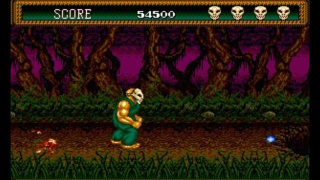 Sega Mega Drive 2 (Smd) 16-bit Splatter House 2 (Дом ужасов 2) Stage 4