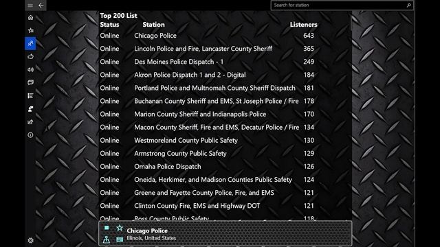 FREE Police Scanner Radio Pro Scanner App for Windows 10 | 2HRS Chicago Police Scanner Fri Jan 18th