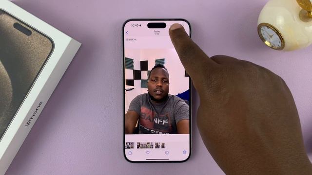 How To Convert Normal Photo To Portrait Photo On iPhone 15 смотреть онлайн