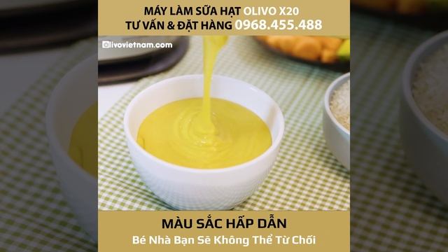 Máy làm sữa hạt [OLIVO X20] смотреть онлайн