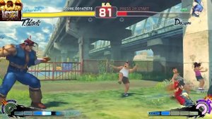 Ultra Street Fighter IV - T.Hawk, Arcade mode