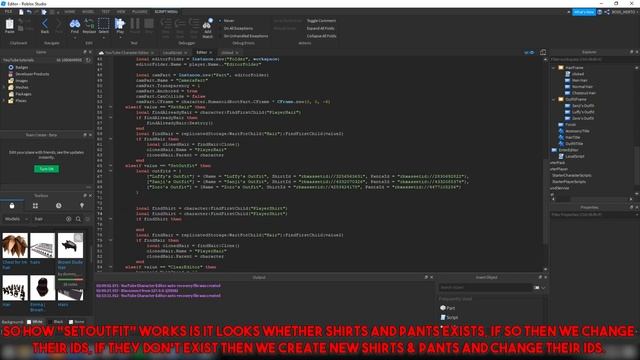 ROBLOX Studio How to make a ONE PIECE CHARACTER EDITOR [1K SUB SPECIAL] смотреть онлайн