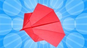 Как сделать самолёт из бумаги ️✈️ Оригами самолётик