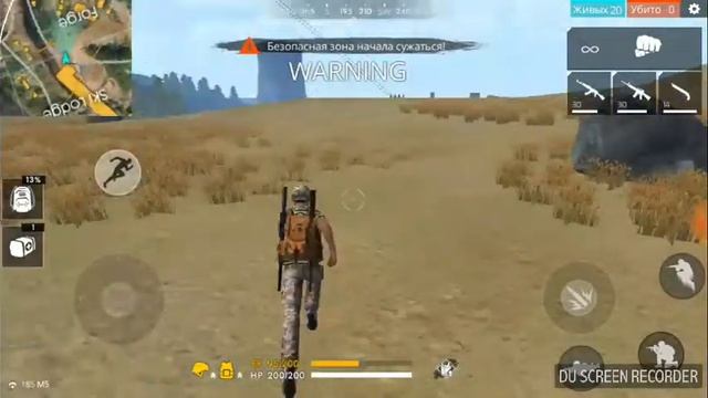 Играю в Free Fire))) занял топ 5! Окружили с двух сторон! смотреть онлайн