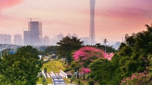 Города-миллионники: Гуанчжоу. Китай.