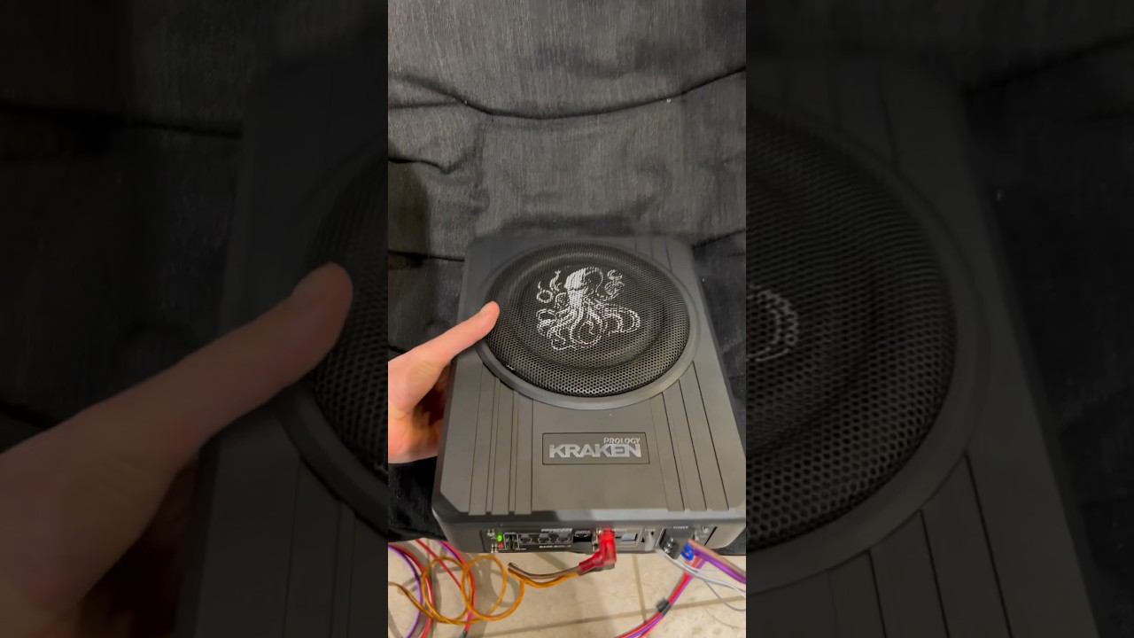 Бас бокс под сидение / Bass Box Kraken #subwoofer #sound #bass #youtubeshorts смотреть онлайн