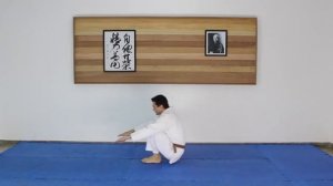 Ushiro ukemi (уширо укеми) - падение со страховкой на спину