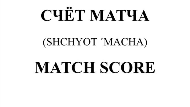 FIFA World Cup 2018 Russian football vocabulary смотреть онлайн