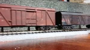 ВЛ-80 и состав 64 вагона. ( 1: 87 )