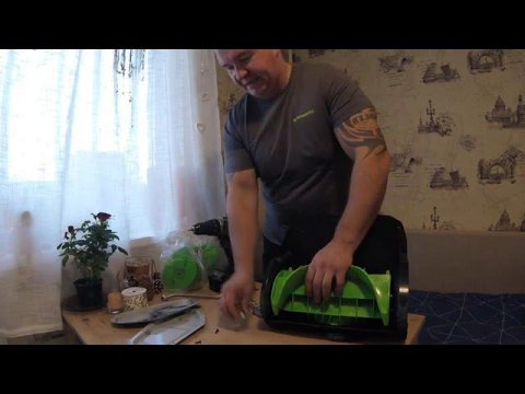 Замена шнека на снегоуборщике (снеголопате) аккумуляторном Greenworks GD40SS, 40V