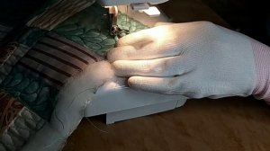 #лоскутноешитьё #стёжка Лоскутное шитьё, стёжка.Сидушка на стул.2-я часть.