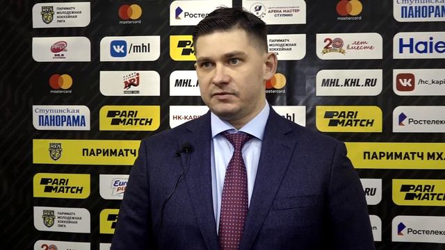 Послематчевое интервью с Дмитрием Зюзиным смотреть онлайн