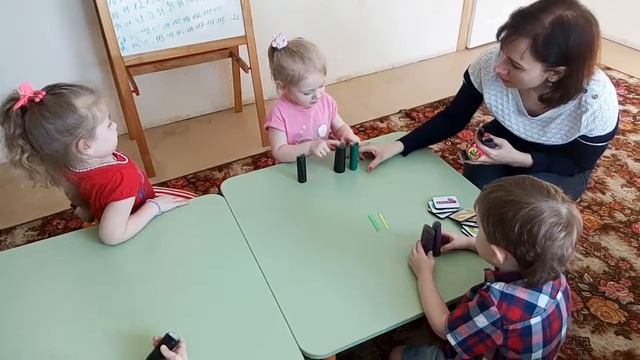Фрагмент занятия: формирование элементарных математических представлений