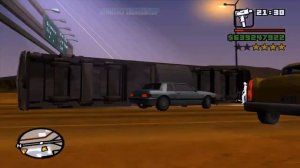 Самый разрушаемый поезд сошел с рельсов в GTA San Andreas