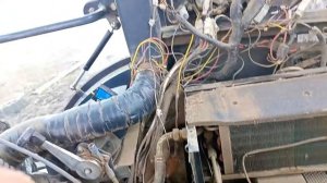 Ремонт печки LIUGONG 777A