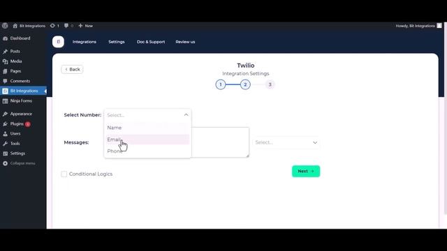 (Free) Integrating FormCraft with Twilio | Step-by-Step Tutorial | Bit Integrations