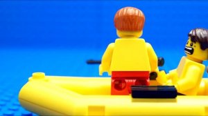 Lego shark attack ЛЕГО АТАКА АКУЛ