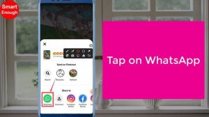 How to Share Pinterest Video on WhatsApp?