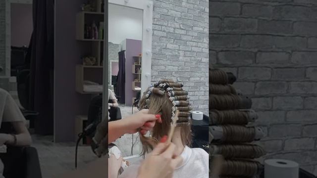 Создание кудрей с помощью Стойкой/ Долговременной укладки. Пошагово