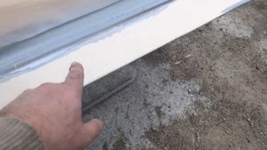 Замена ремонтной вставки двери соболь с помощью молотка