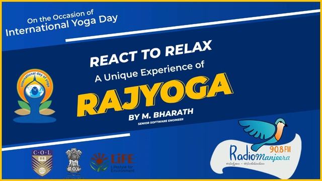 React to Relax A Unique Experience | International Yoga Day | Radio Manjeera 90.8 FM Sangareddy смотреть онлайн
