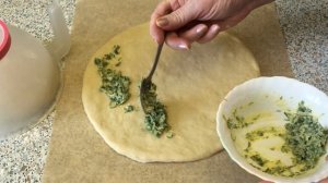 Чесночный хлеб на закваске