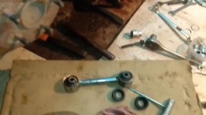 Додж Калибер, ревизия задних рычагов "гантели".