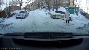 Prius в снежный подъем без отключения антибуксов