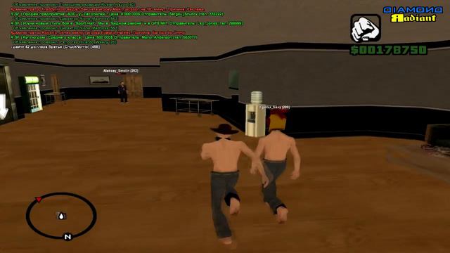 Сахар и Серж - Лысый паркур [SA:MP] смотреть онлайн