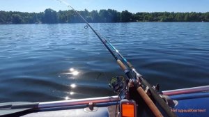 Троллинг на Можайском водохранилище, бомбим судаков да щук.