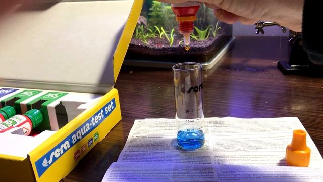 Параметры воды в моем Аквариуме Тесты SERA смотреть онлайн