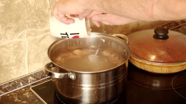 Вкусный деревенский харчо - рецепт и процесс приготовления.