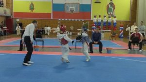 Первенство Рязанской области тхэквондо, Даниил, Рязань 2017, финал, раунд 2