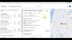 Animal Medical Center of Orange | SEO Improvements | Boost My Buyers