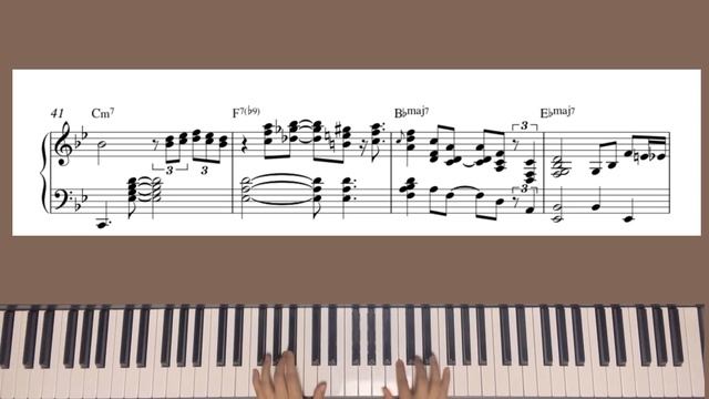 Autumn Leaves(Jazz Piano/Standard/Swing/Solo Piano/Sheet music) by.Jusilver смотреть онлайн