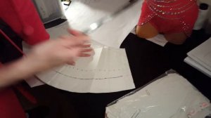 Мастер Класс: Как сделать выкройку купальника для художественной гимнастики. RG leotard. DIY.