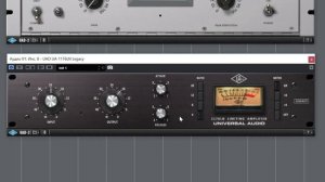 UAD LA-2A и UAD 1176LN