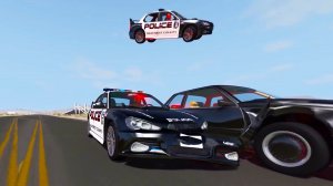 Beamng drive - полицейская погоня 27 | HITGAMEZ
