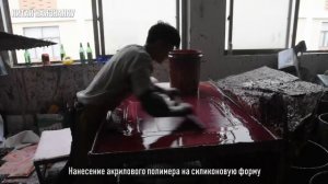 Производство страз для алмазной мозаики в городе Иу, Китай